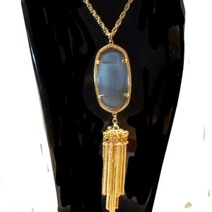 Kendra Scott Stone Tassel  Necklace